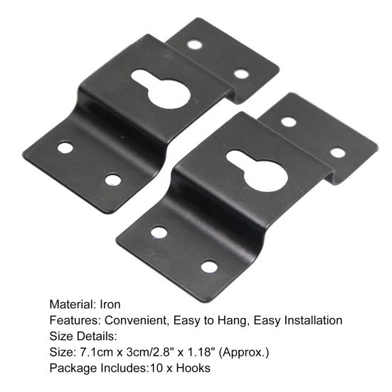 Durable Audio Compact Organization Speaker Hooks Thickened