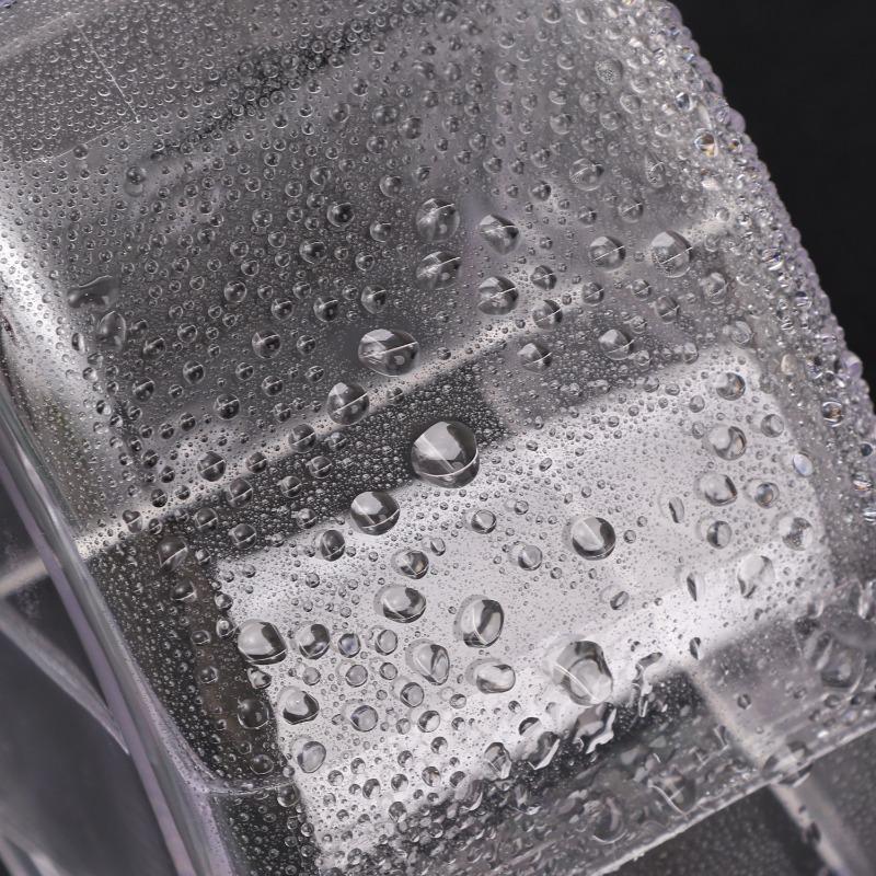Cubierta Inalámbrica para Timbre de Puerta Exterior Impermeable Cubierta para Llamada Transparente Protector de Botón de Timbre de Puerta a Prueba de Polvo Botón de Anillo Cubierta para Lluvia