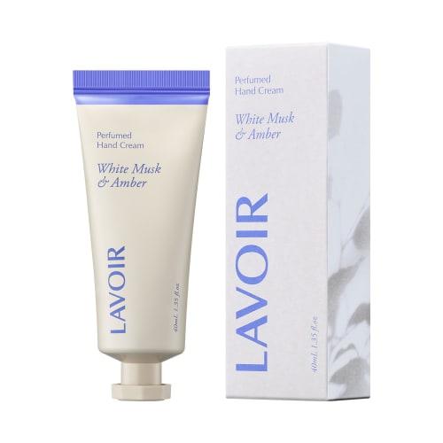 LAVOIR Lavoir Perfumed Hand Cream 40ml: White Musk & Amber