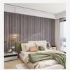 New Linear Wood Pattern 3D Foam Ceiling Self-adhesive Waterproof Home Wallpaper 0.6x3m Peel and Stick Wall Stickers