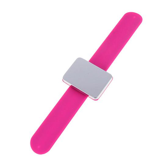 

Силиконовый магнитный браслет для игл Многоцелевая подушечка для булавок для шитья Держатель для аксессуаров для заколок Защелкивающееся кольцо Швейные аксессуары розы красного