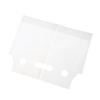 100Pcs Single/Double Cup Milk Tea Packaging Bags Frosted Transparent Disposable Beverage Plastic Bags Coffee Takeout Tote Bag