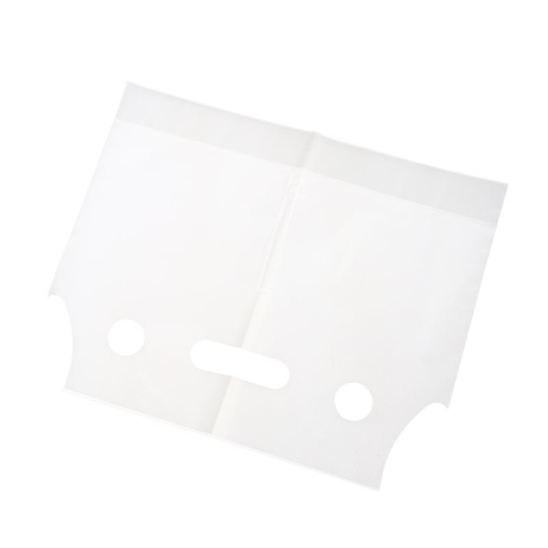 100Pcs Single/Double Cup Milk Tea Packaging Bags Frosted Transparent Disposable Beverage Plastic Bags Coffee Takeout Tote Bag