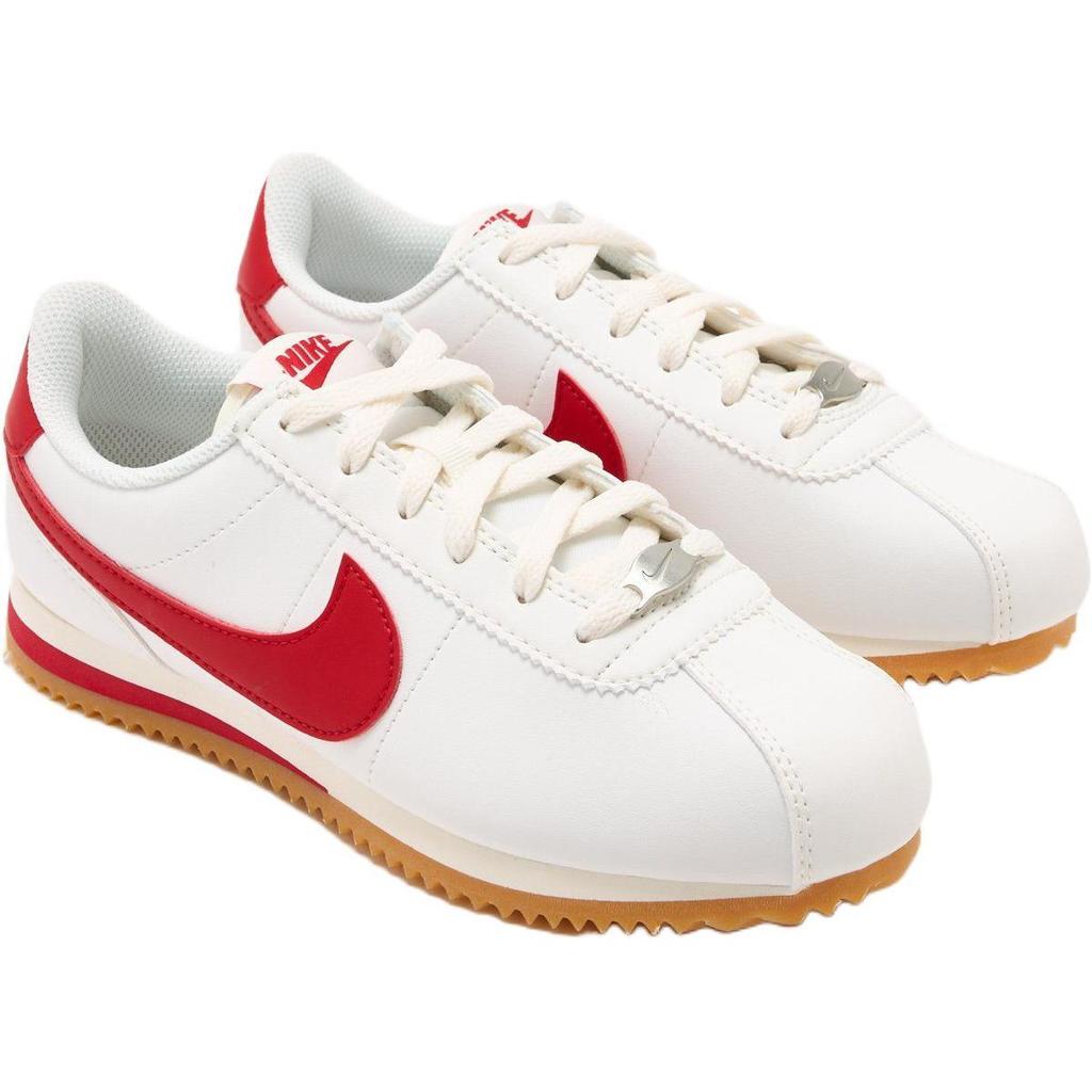 Nike Cortez GS Sail University Red Gum Kids Sneakers Cream Gum-Yellow DM0950-113