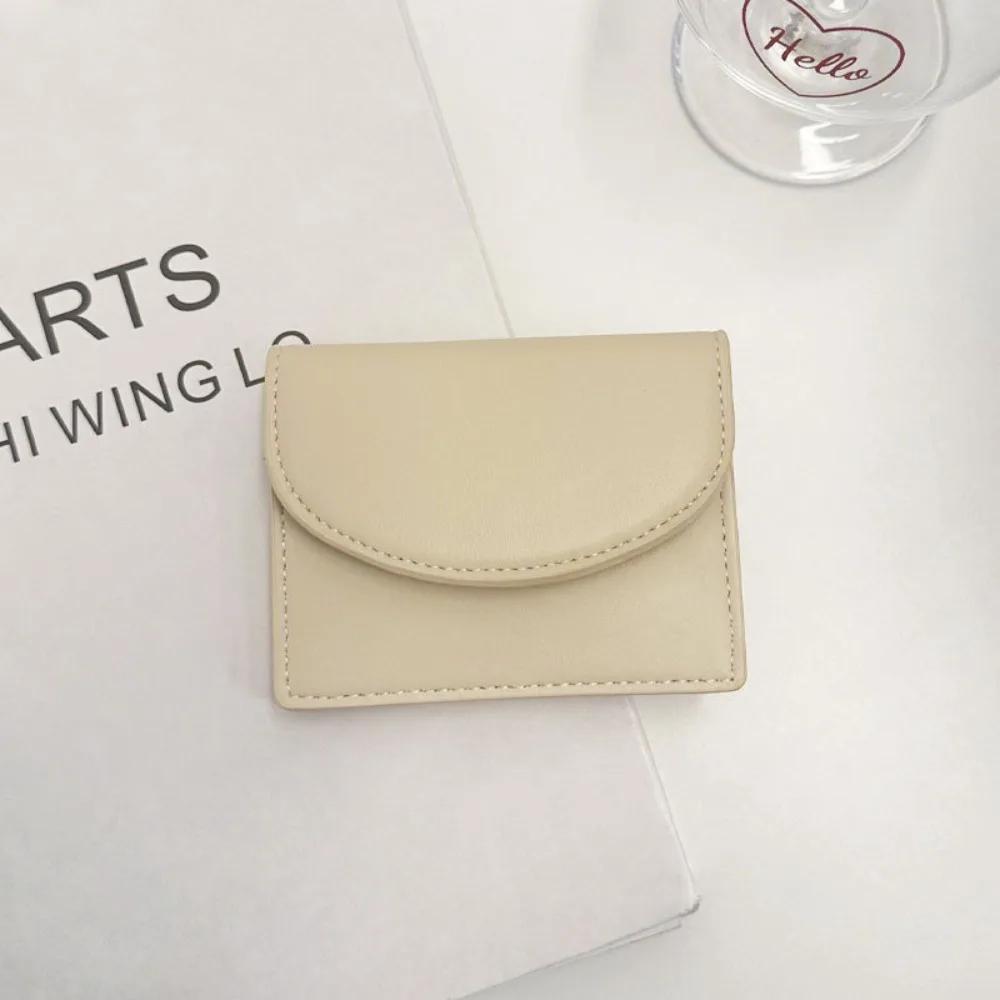 Multi-card Slots Women Short Wallet Fashion Leather Solid Color Women Clutch Crocodile Print Waterproof Card Bag Women