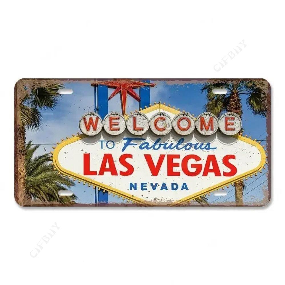 Vintage Car Retro Metal Tin Signs