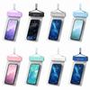 Hanging Neck Phone Bag Hanging Rope Mobile Phone Pouch Waterproof Phone Bag  Swimming
