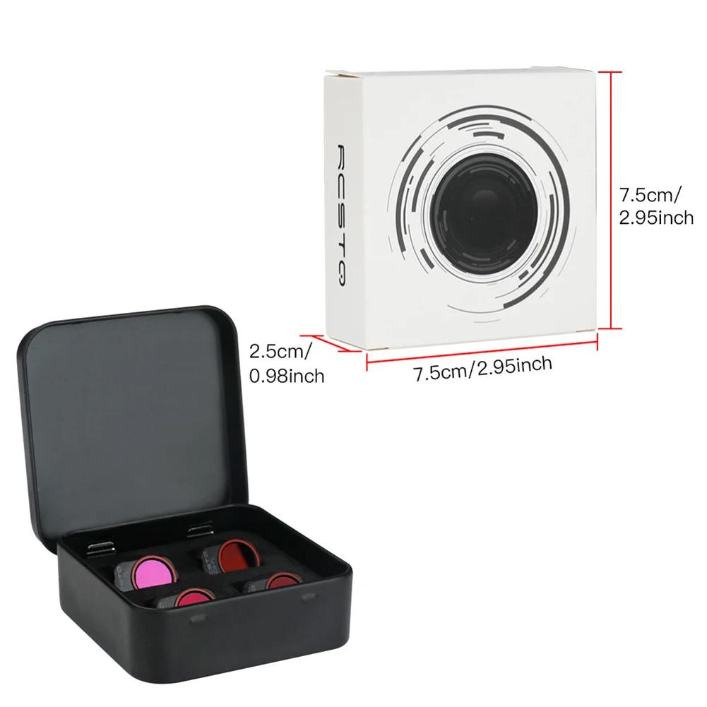 1/4/6 Peças Filtro de Lente de Câmera DJI Mini 2 Para Drone DJI Mavic MINI 1/2/SE Conjunto de Filtros Peças UV/CPL/4ND PL /8 ND PL/16ND PL/32 ND PL