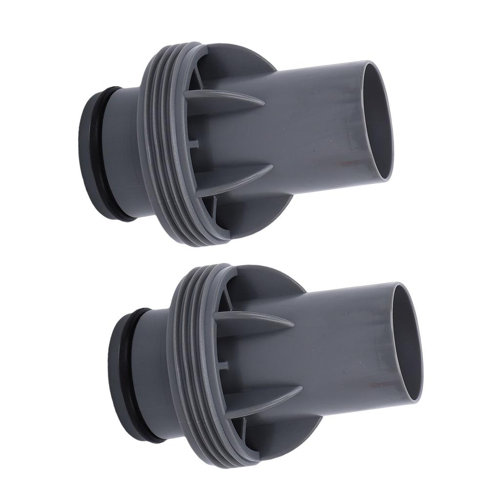 2PCS Pool Hose Adapter Fit for P6916 Good Sealing Plastic 1.5 Inch Pool Filter Pump Hose Adapter E