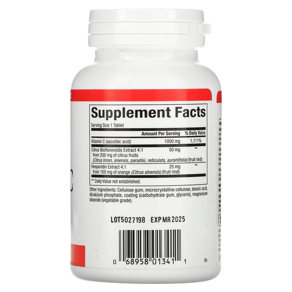 Natural Factors, Vitamin C, extended release, 1,000mg, 90 tablets