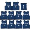 Coletes de Futebol FINTA para Conjunto de Tamanho Único Serve em 8 Cores Adultos, 10, Todos, FT6513, (Azul)