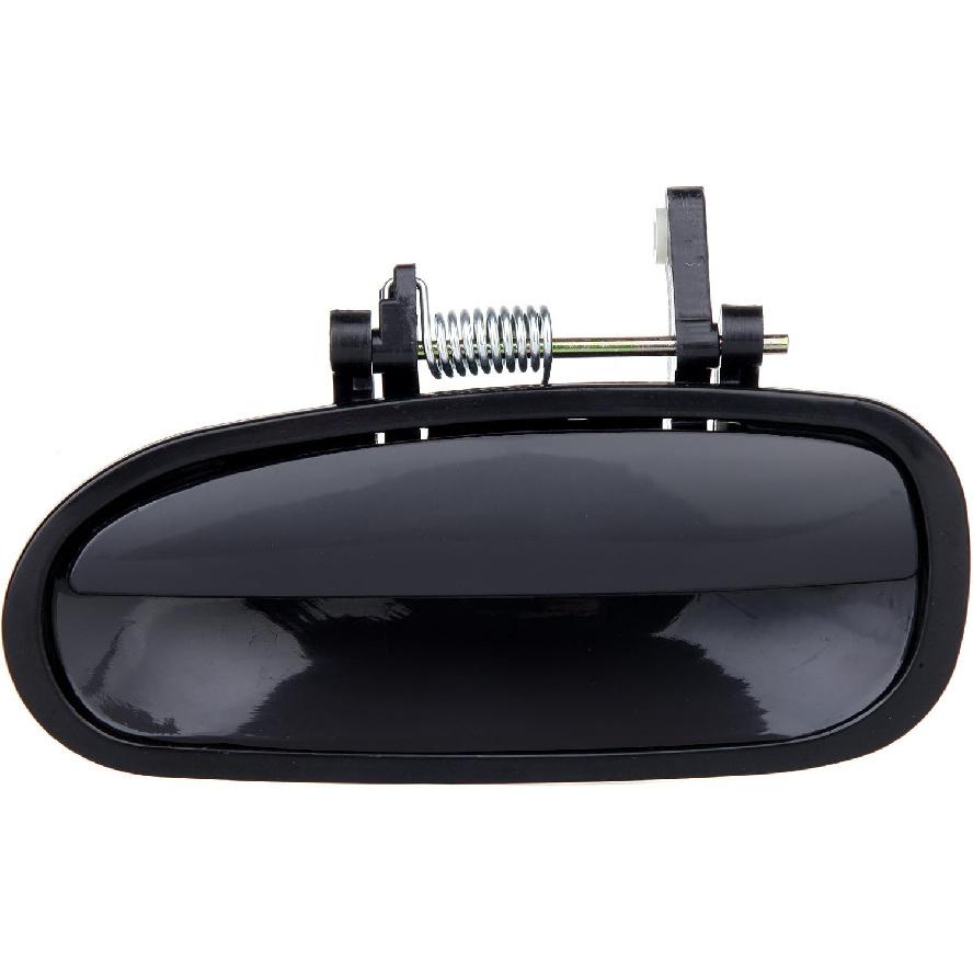 ECCPP Exterior Door Handle 1996-2000 for Honda for Civic Outer Replacement Front Rear Driver Left Passenger Right 4pcs Black