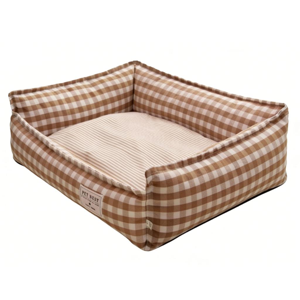 Dog Bed All Season   Rectangle Pet Sofa Bed with Removable Washable Cover for Small and Medium Sized Pets