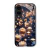 lights Flower Protective Exquisite High-end PhoneCase Glass PhoneCase for Samsung Galaxy S26 S25 S24 S23 S22 S21 FE,Ultra,Plus