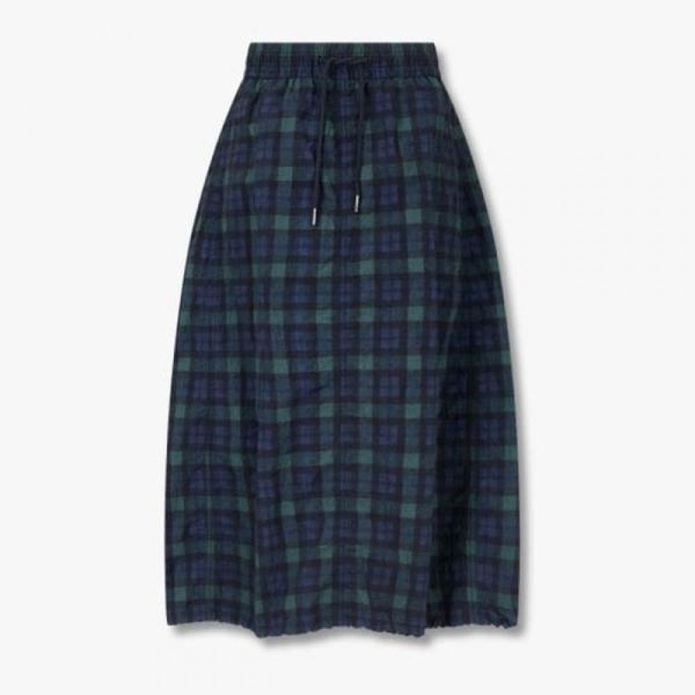 

Studio Tomboy Banding Check Perking Skirt 9166232881 Green (41)/OS(FREE)