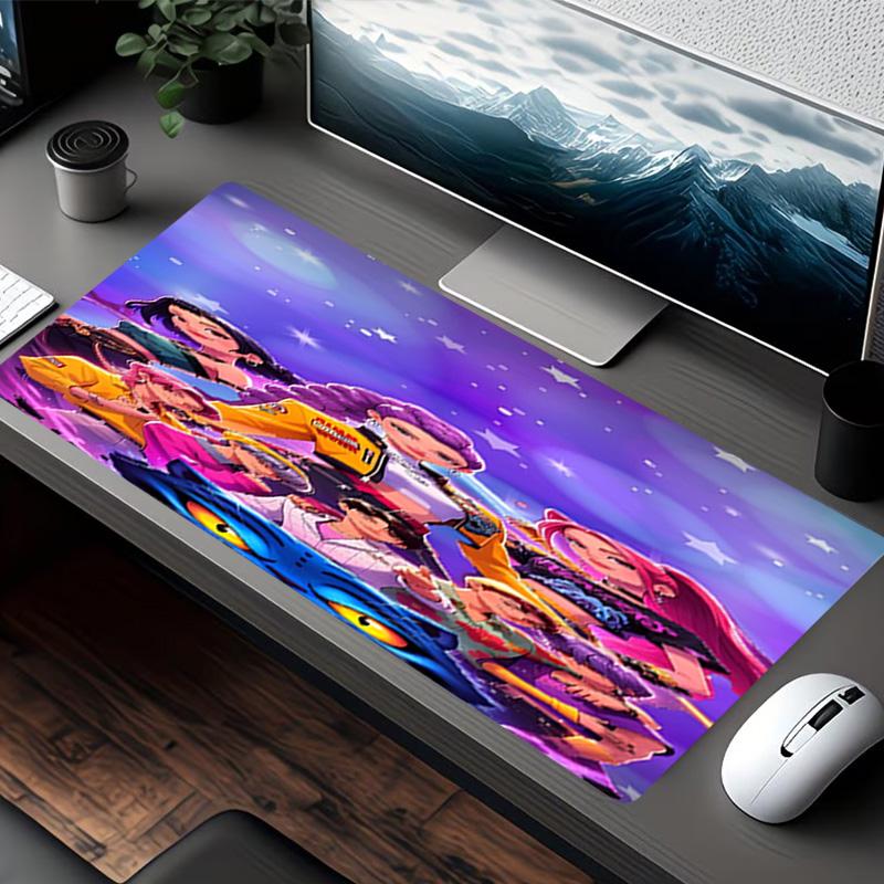 Singer Print Mouse Pad, for Keyboard Pad Laptop PC Mat for Office Home Use, Desk Decor, Perfect Birthday Gift for Gamers
