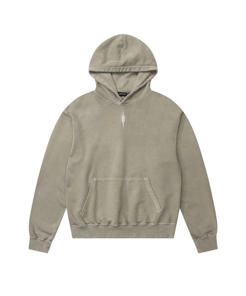 PIGMENT Dyed Hoodie (Khaki)