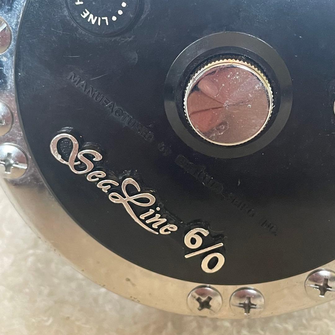 Used [Rare / with clamp] Daiwa SeaLine 6/0 Daiwa SeaLine double shaft