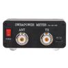 SWR Frequency Meter SWR Meter SWR Tester SWR Power Meter 120W Digital Display Standing  Meter Frequency Tester for FM AM SSB