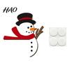 Holiday Entrance Door Decorations Christmas Wooden Corner Sign, Santa Snowman Cat Cartoon Sign Frame Decor, Reusable Festive Home Wall Decoration