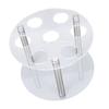 Flavor Water Bottle Storage Rack Fit for Cirkul Round Acrylic 7 Cartridge Tubes Storage Stand Holder