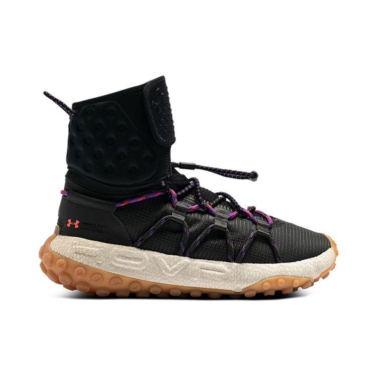 Under Armour HOVR Summit Fat Tire Manžeta Jet Grey Fialová Unisex Tenisky Černá 3022945-107
