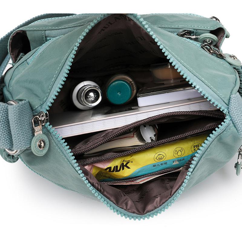 Backpack New Casual Simple Nylon Small Square Bag Shoulder Messenger Bag Women