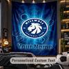 TapestryMillwall Custom Name Text Personalized Wall Hanging Tapestry Home Wall Decor