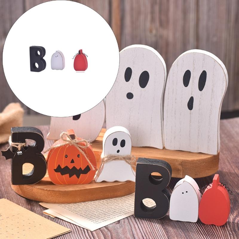 Specters Halloweens Decoration Handmade Home Decoration for Party Kids Friendly Safe Materials HX6C
