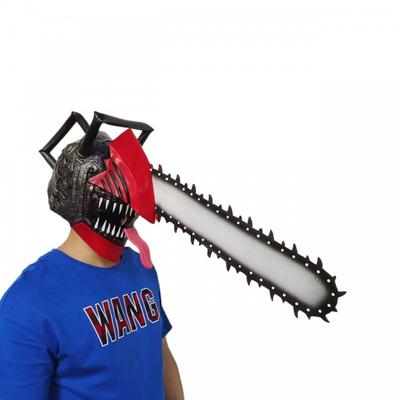 Maschera Cosplay Costume Chainsaw Man di Halloween Festa Horror