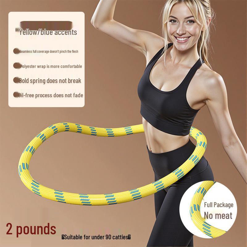 

Enhanced Gen 6 Weighted Silent Hula Hoop for Waist & Abdomen Fitness
