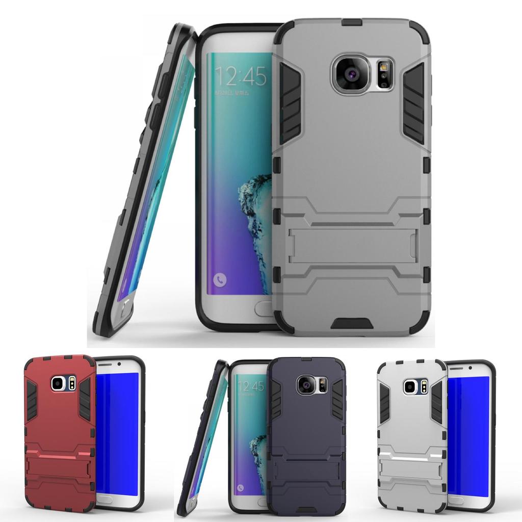 Man Telefoonhoesje Met Standaard Tpu Pc Creatief Ontwerp Voor Samsung Galaxy S8 S9 Plus S7