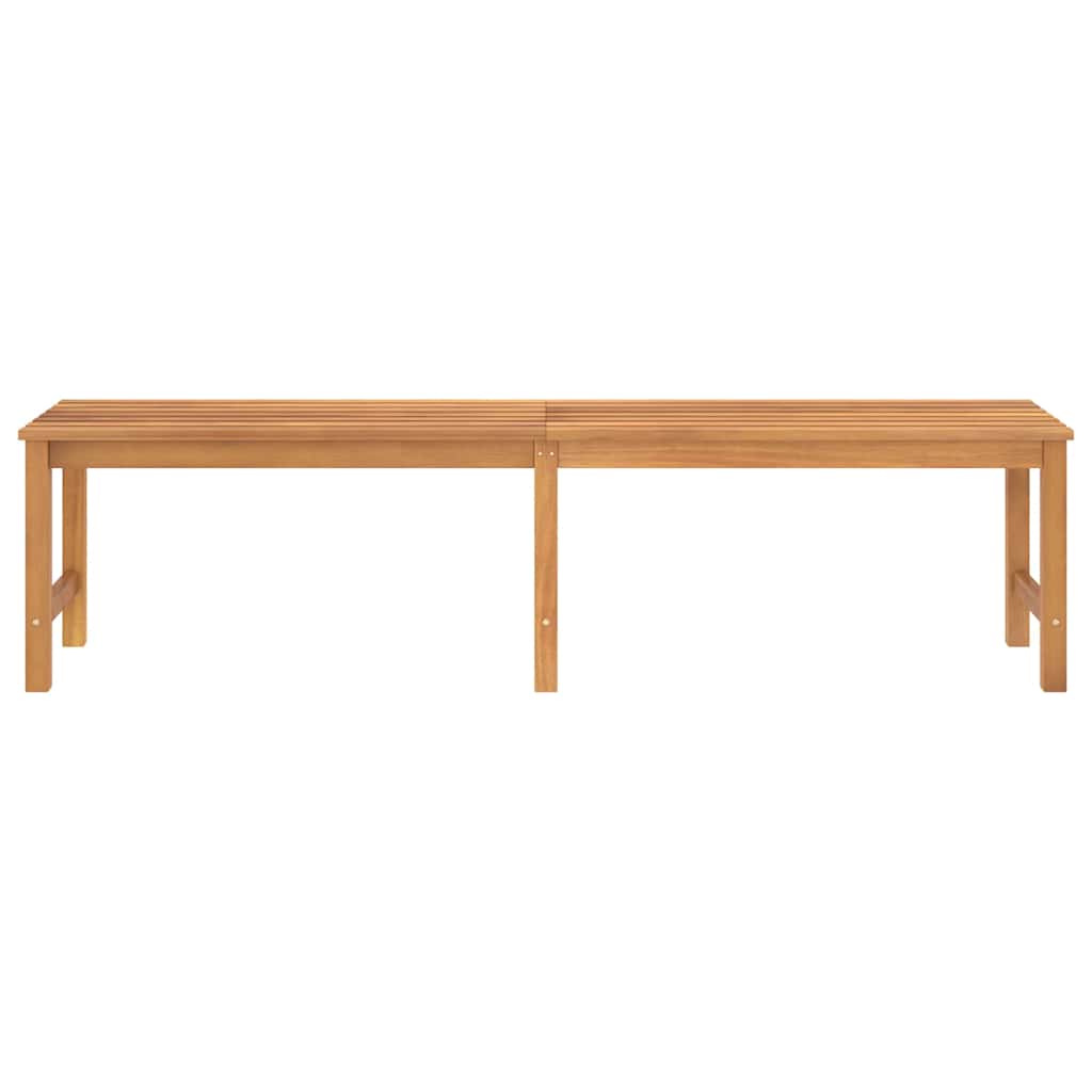 Vidaxl Ławka Ogrodowa, 180 Cm, Lite Drewno Tekowe