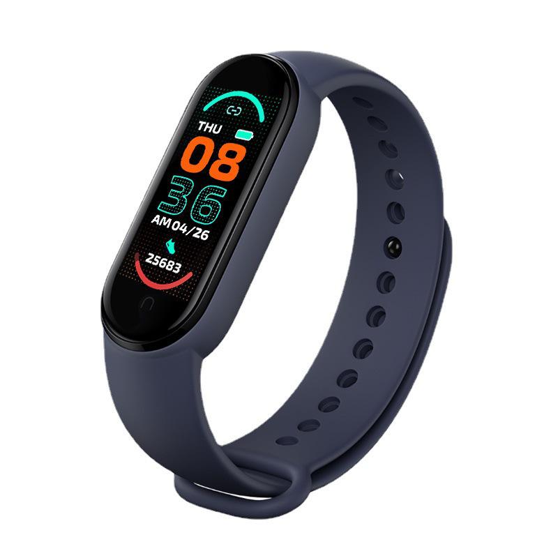 New M6 Smart Bracelet: Call & Message Alerts, Heart Rate & Blood Pressure Monitoring, Health Tracking Gift