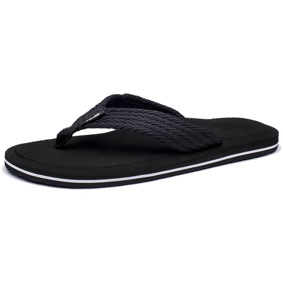 

WOTTE Шлепанцы Мужские Домашние и Уличные Мужские тапочки Летние шлепанцы Мужские тапочки Модные Пляжные Повседневные Туфли Тапочки Мужские 15 чёрный