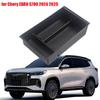 ABS Black Armrest Storage Box For Chery EBRO S700 2024 2025 Central Control Storage Box Car Stowing Tidying Accessories