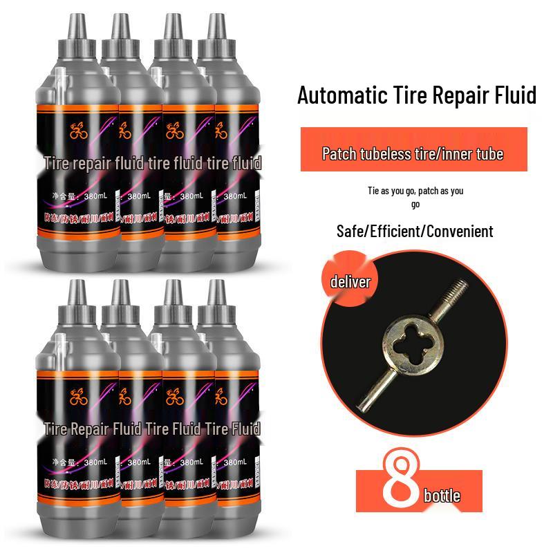 Tubeless Tire Repair Liquid for Cars & Motorcycles - Quick, Non-Destructive Fix