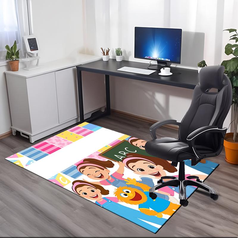 Mehr. Rachel Teppich mit Aufdruck, für Bürostuhl Wohnzimmer Schlafzimmer Küche Raumdekoration Geschenke.