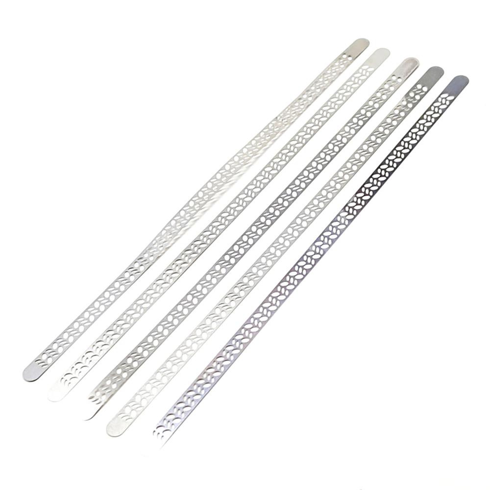 150 mm Dental Metall Reinigungsstift Streifen Polieren Zahnarzt Bleaching Materialien mit Loch Dental Metallstreifen für die Reinigung