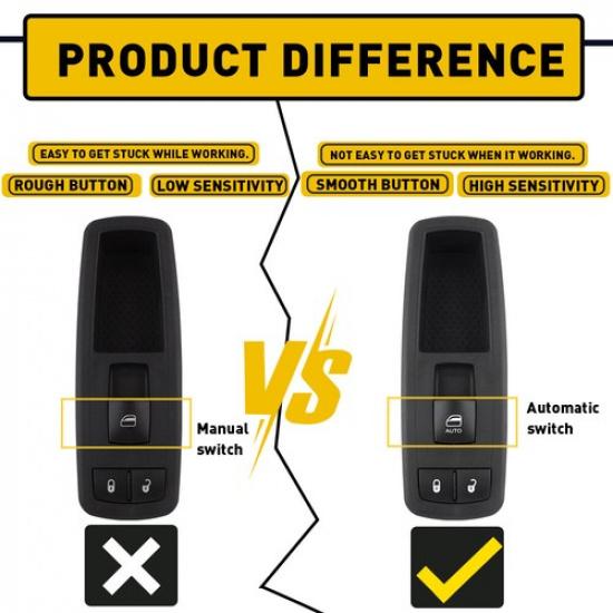 For Dodge Ram 1500 2500 3500 2013- Window Switch Front Right Passenger Side