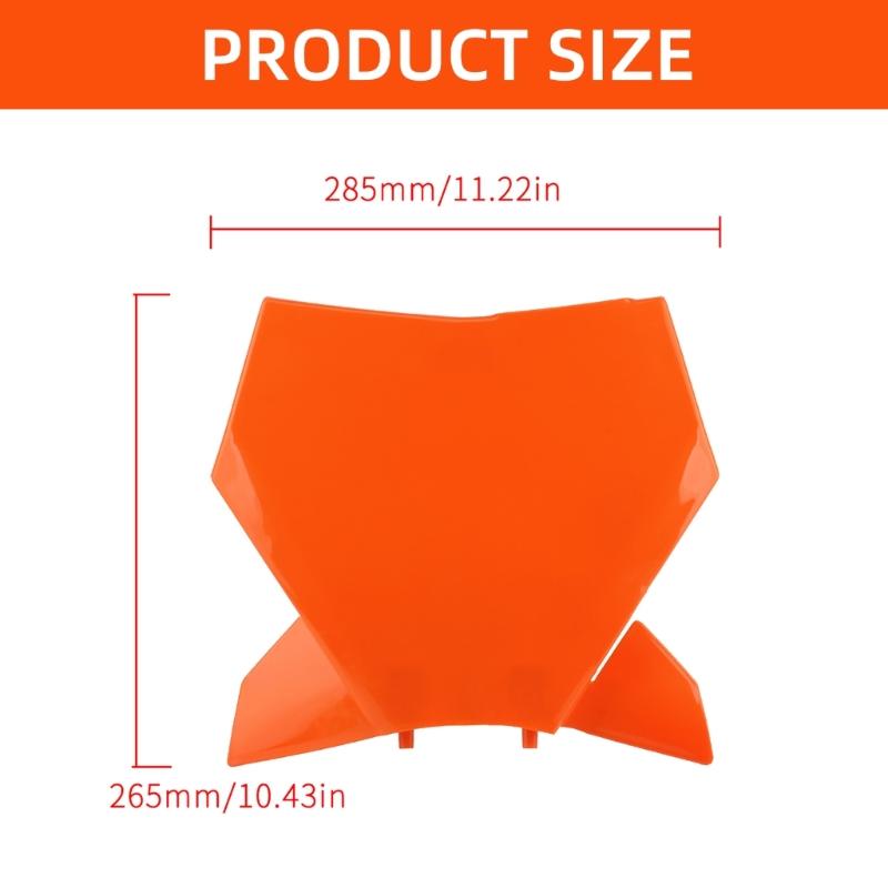 Placă de înmatriculare pentru punctaj motocicletă offroad, Recunoaștere ușoară pentru eveniment în aer liber, Teren accidentat, Antrenament Echipe Piloți Curse