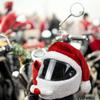 Christmas Hat Motorcycle Helmet Cover Easily Put On And Taken Off Personal Motorbike Full Helmets For All Seasons Fits