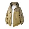 Men's coat 2025 new jacket jacket jacket fashion trend loose casual windproof