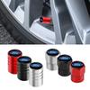 4Pcs 3D Aluminum Alloy Car Wheel Tire Air Valve Dust Caps For Ford MAX Ranger Focus Fiesta Mondeo Kuga Mustang Escort KA Ranger Djzh66