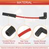 UXCELL 2 Pcs Spark Plug Wire Ignition Coil Cable for Harley Davidson Sportster 883 1200