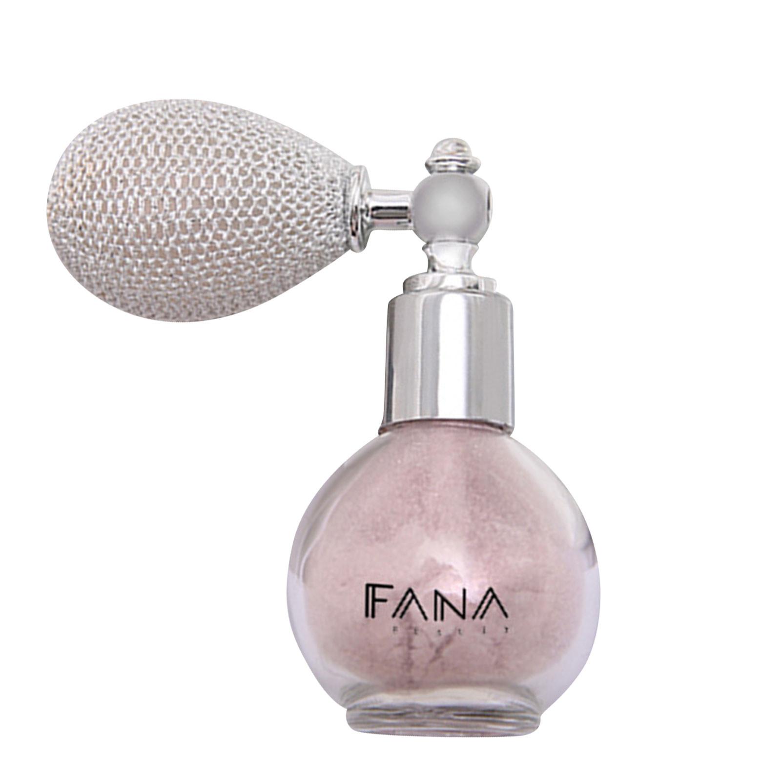 

Пудра-хайлайтер-спрей, блестящая пудра с блестками, мерцающая пудра-спрей, мерцающий макияж для косметики для лица и тела One Size