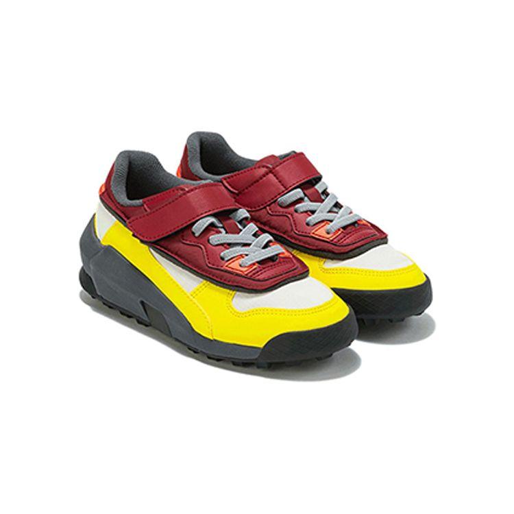 ONITSUKA TIGER Admix Runner PS Comfortable Shock Absorbing Non-Slip Wear-Resistant Kids Casual Shoes Kids Sneaker White Yellow Red 1184A087-100