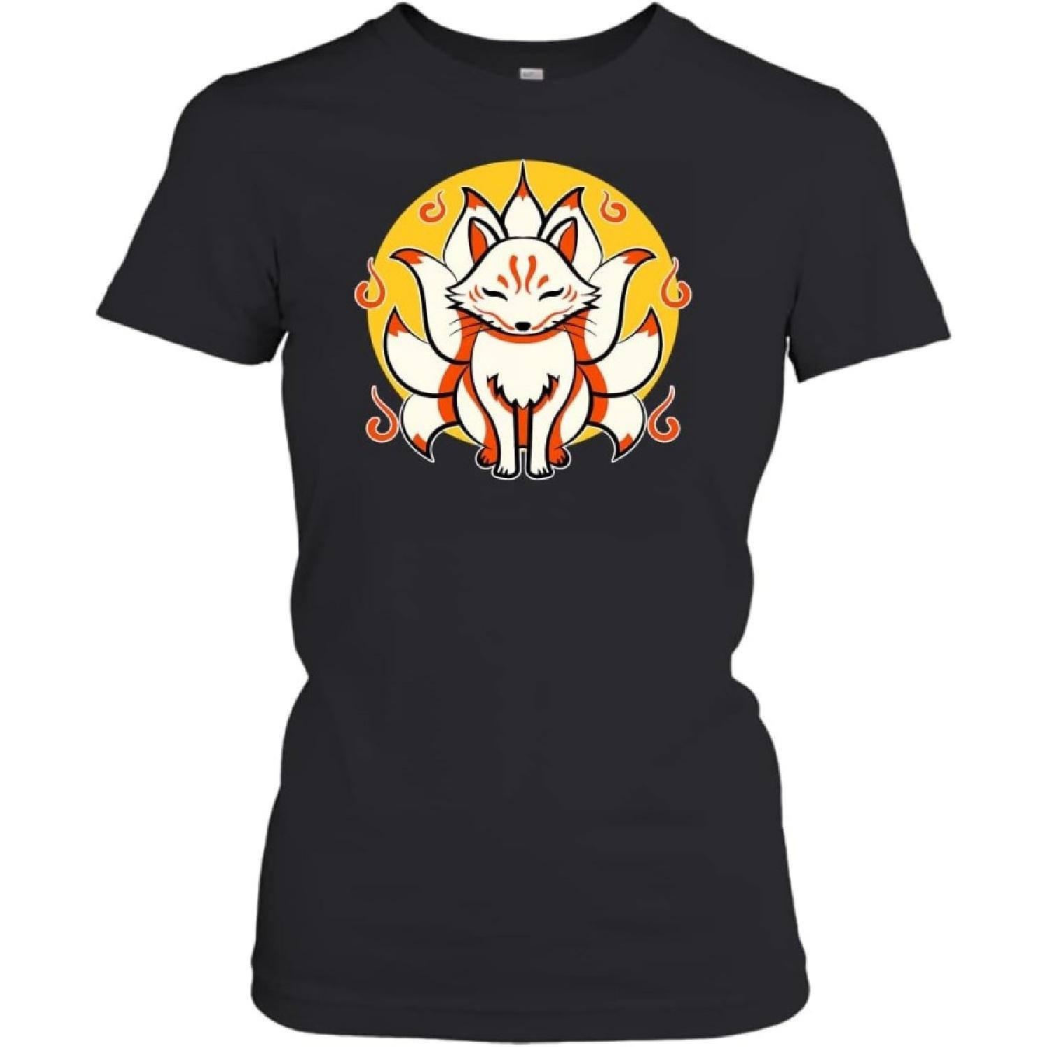 Японская Лиса Милая Забавная Аниме Каваии Кицунэ Ками Инари Лиса S