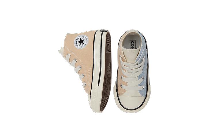 Converse Chuck Taylor All Star 1970s 1V High Top Toddler Shoes Blue Brown Infant And Toddler 771946C