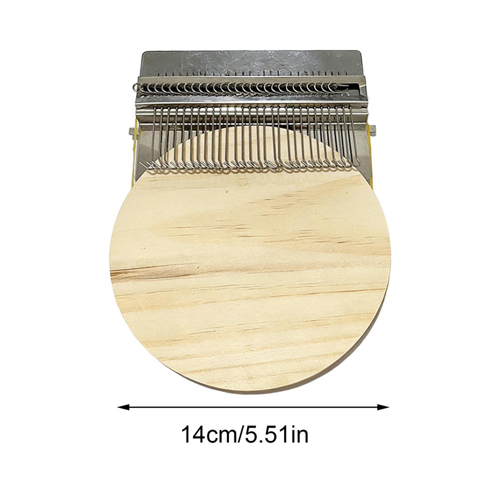 Kit Patchs a Maglia Telaio Portatile per Riparare Buchi Per Principianti Kit Per Riparare Buchi Su Calze Vestiti Set di Strumenti Cucitura Rapida Riparazione 28 Ganci
